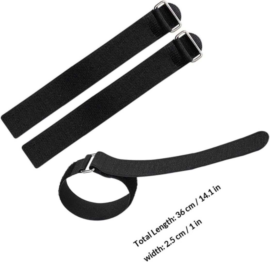 4pcs Adjustable Nylon Ice Grippers Straps with Hook and Loop Fastening, Non-Skid Shoe Crampons for Outdoor Climbing and Hiking on Snow and Ice