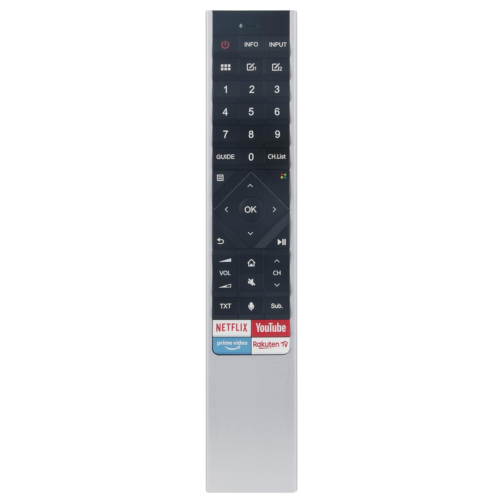 ERF6A62 Telecomando di ricambio Fit for Hisense OLED 4K Smart TV VOICE Remote H5508B H55O8B H50U7B H5508B H55U8B H65U8B 50U7QF