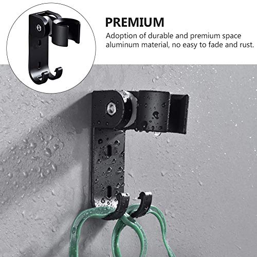 Support réglable pour douchette mural accessoire de douche universel chromé - 6
