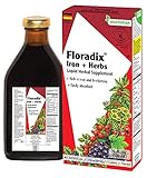 Floradix Iron & Herbs, Energy Support, Liquid Extract, 17 oz