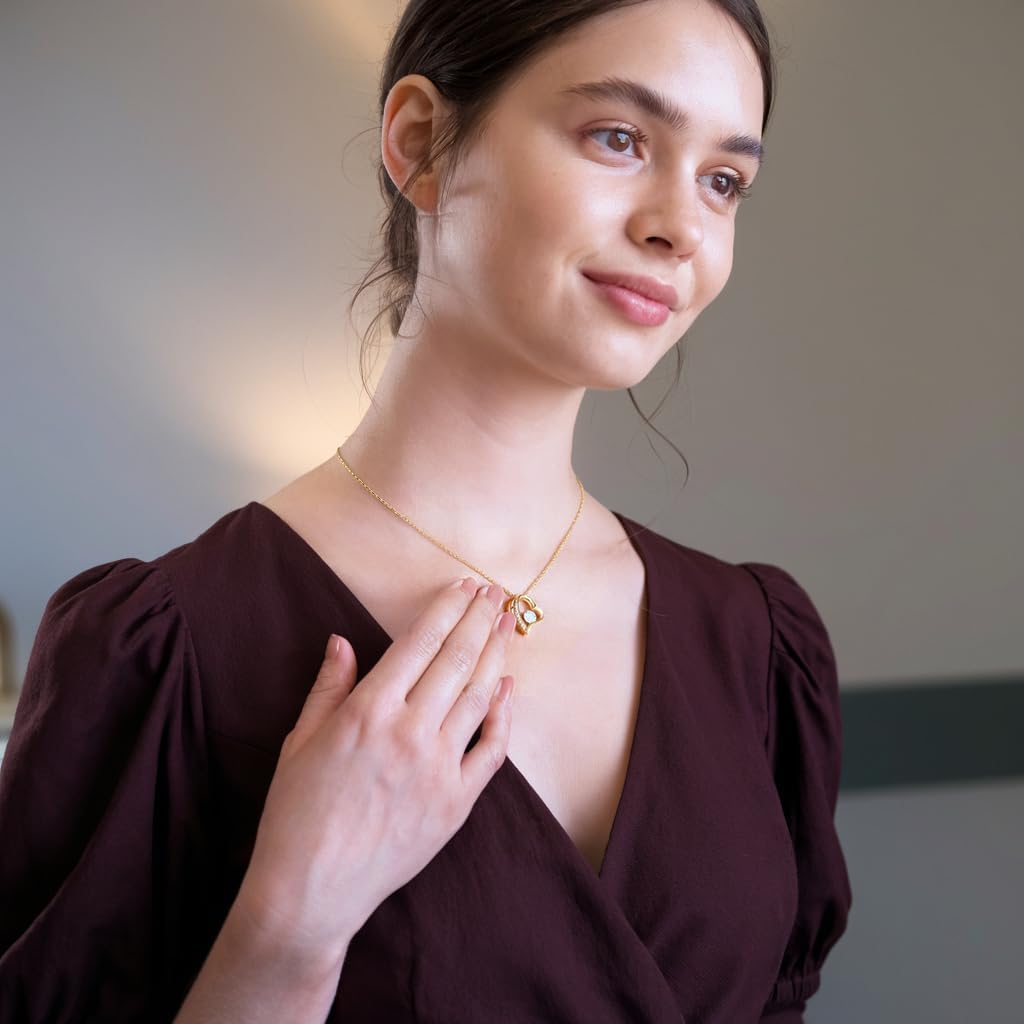 To My Daughter Necklace from Dad | Heart Pendant with Cubic Zirconia Stone & Message Card in Gift Box | Birthday, Graduation, Sentimental Jewelry Gift for Daughter - Image 7