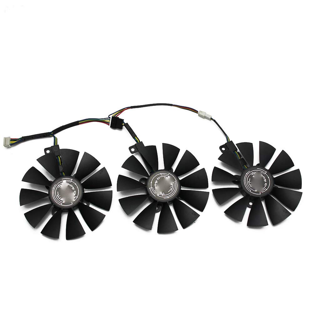New 87MM FDC10U12S9-C FDC10H12S9-C Cooling Fan Replace for ASUS Strix GTX 1060 OC 1070 1080 GTX 1080Ti RX 480 Graphics Card Fan (ABC)