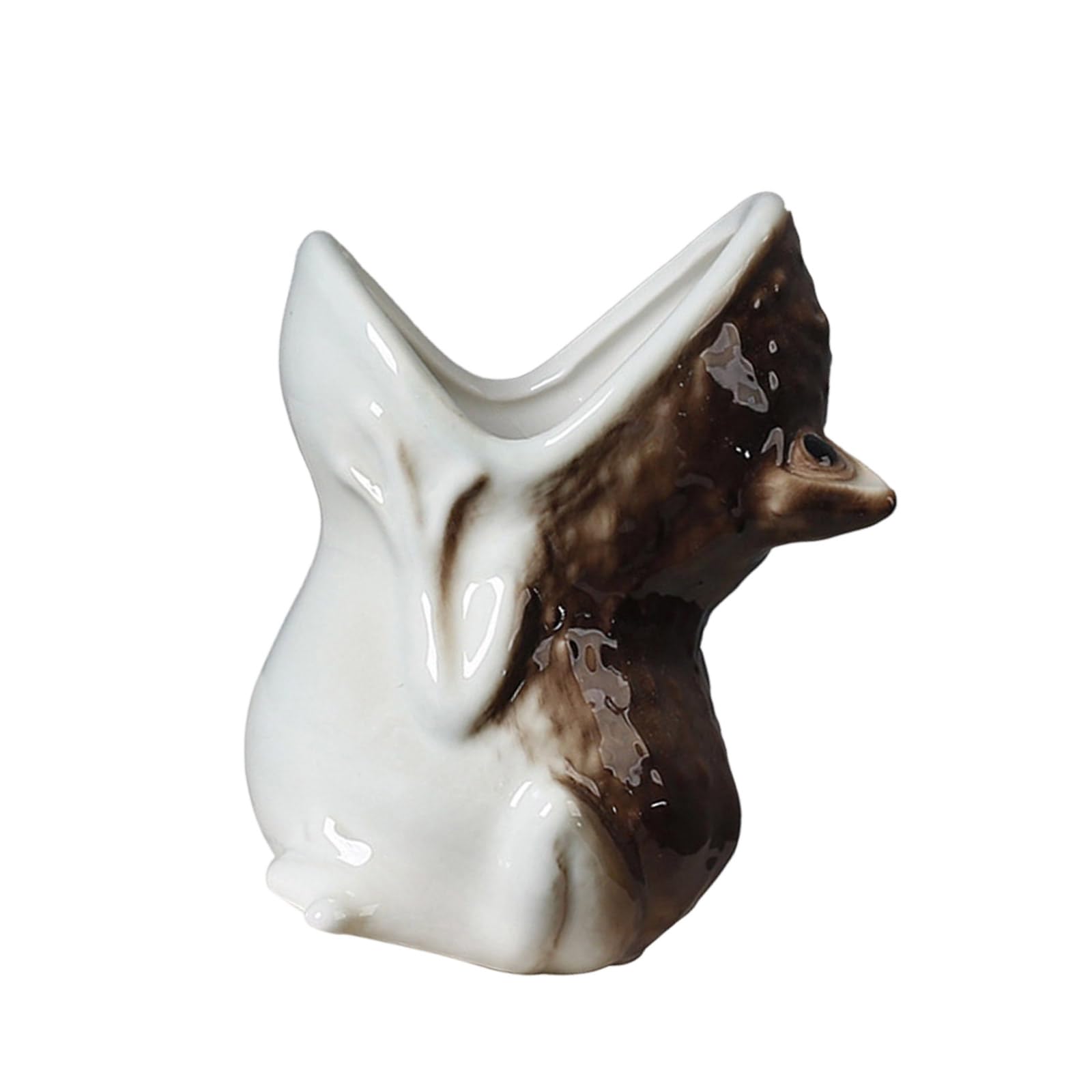 HZGFNBZ Decorative Frog Inspired Ceramic Planter for Tiny Bushes Ideal for Desk Otherwise Shelf Display Ceramic Succulents Planter