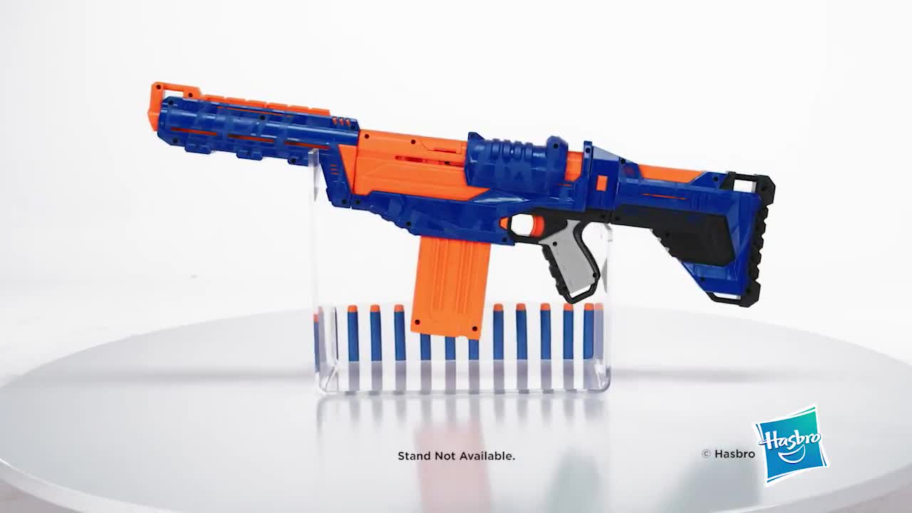 Lança Dardo Nerf Elite Delta Trooper Nerf Azul/laranja : Amazon