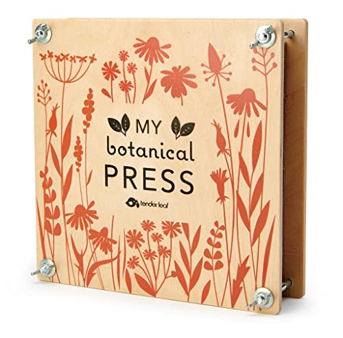 Tender Leaf Toys - My Botanical Press - 8.3 X 8.3 Inch 10 Layers Flower Press, Diy Dried And Preserved Flowers And Leaves, Plants Art & Crafts Kit - Age 3+ #TOP6