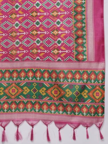 Image of Amayra Women's Embroidered Cotton Straight Kurta with Pant and Dupatta Set