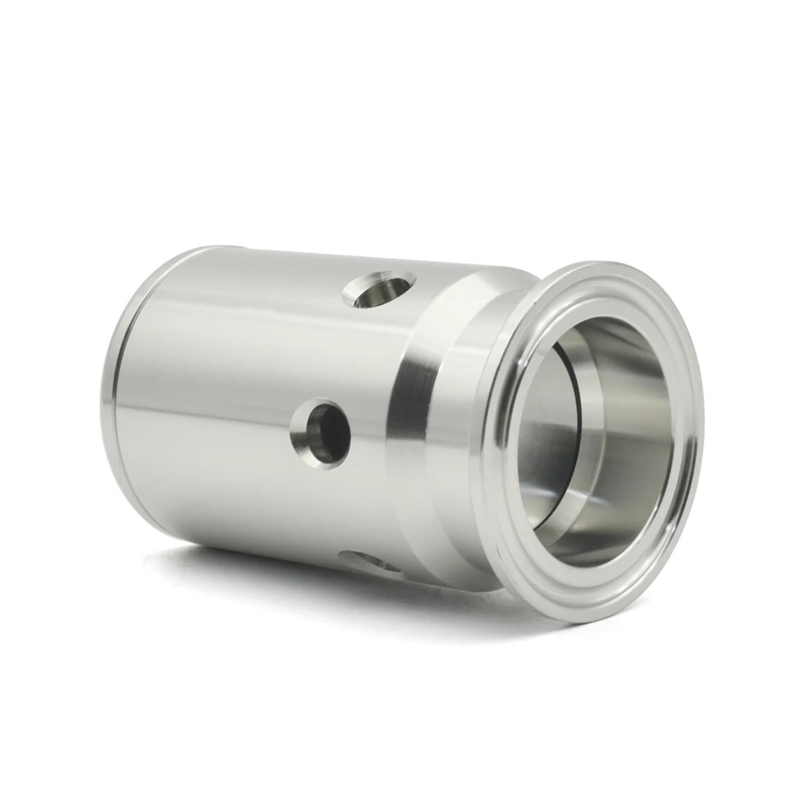 1.5 "2" Three Clamp 1-3bar Relief Valve SUS304 Stainless Steel Adjustable Pressure Reducing Valve(1 Bar,Ferrule OD 64mm)