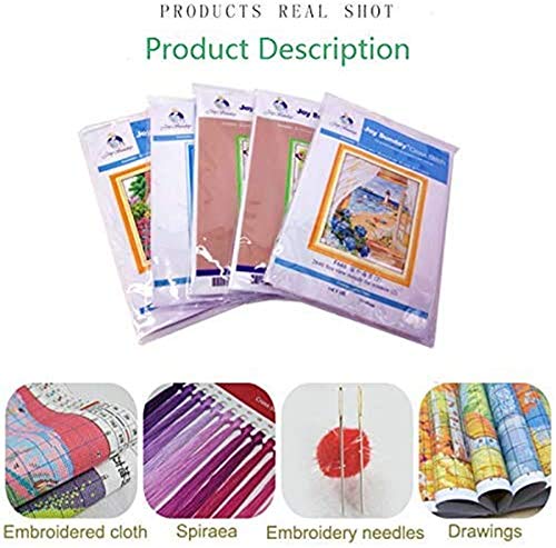 Stamped Cross Stitch Kits Full Range Of Embroidery Starter Kits For Beginners Diy 11Ct 3 Strands - Winter Angel 18.2'' X 26'' #TOP1