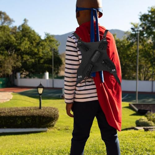 Correa de PU para espada doble con arnés de hombro ajustable 5