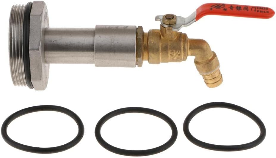 Stainless Barrel, Spare Outlet, Faucet, Oil, Water,