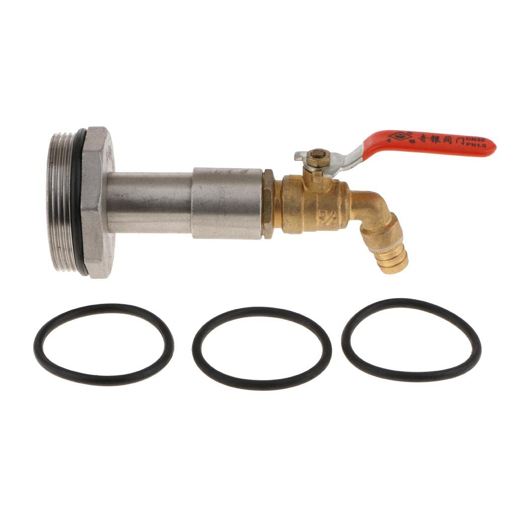 ATORSE™ Stainless Steel Ton Barrel Replacement Outlet Tap Faucet For Oil Water|Business & Industrial | Fuel & Energy | Fuel & Energy