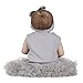 Oshide - Muñeca de bebé realista de cuerpo completo de silicona, lavable,...