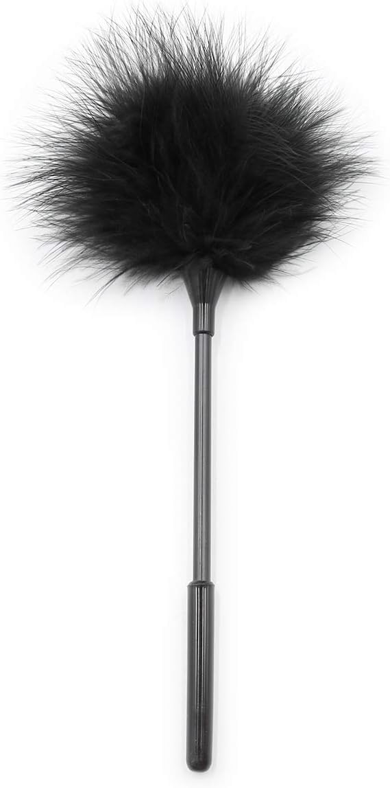 SM Adult Sexy Fluffy Feather Teasing Toys Role Play Tickling Sex Adult Toy with Lightweight Handle