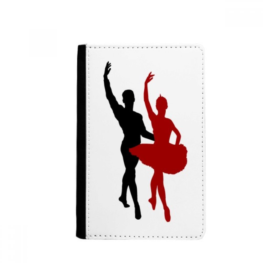 DIYthinker Social Dancing Duet Dance Performance Passport Holder Notecase Burse Wallet Cover Card Purse