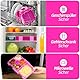QCQHDU Brotdose Kinder mit 6 Fächern - Lunchbox mit Unterteilungen, Bento Box für Schule, Kindergarten, Outdoor | Leckdicht, Spülmaschinenfest, BPA-Frei(Rosa)