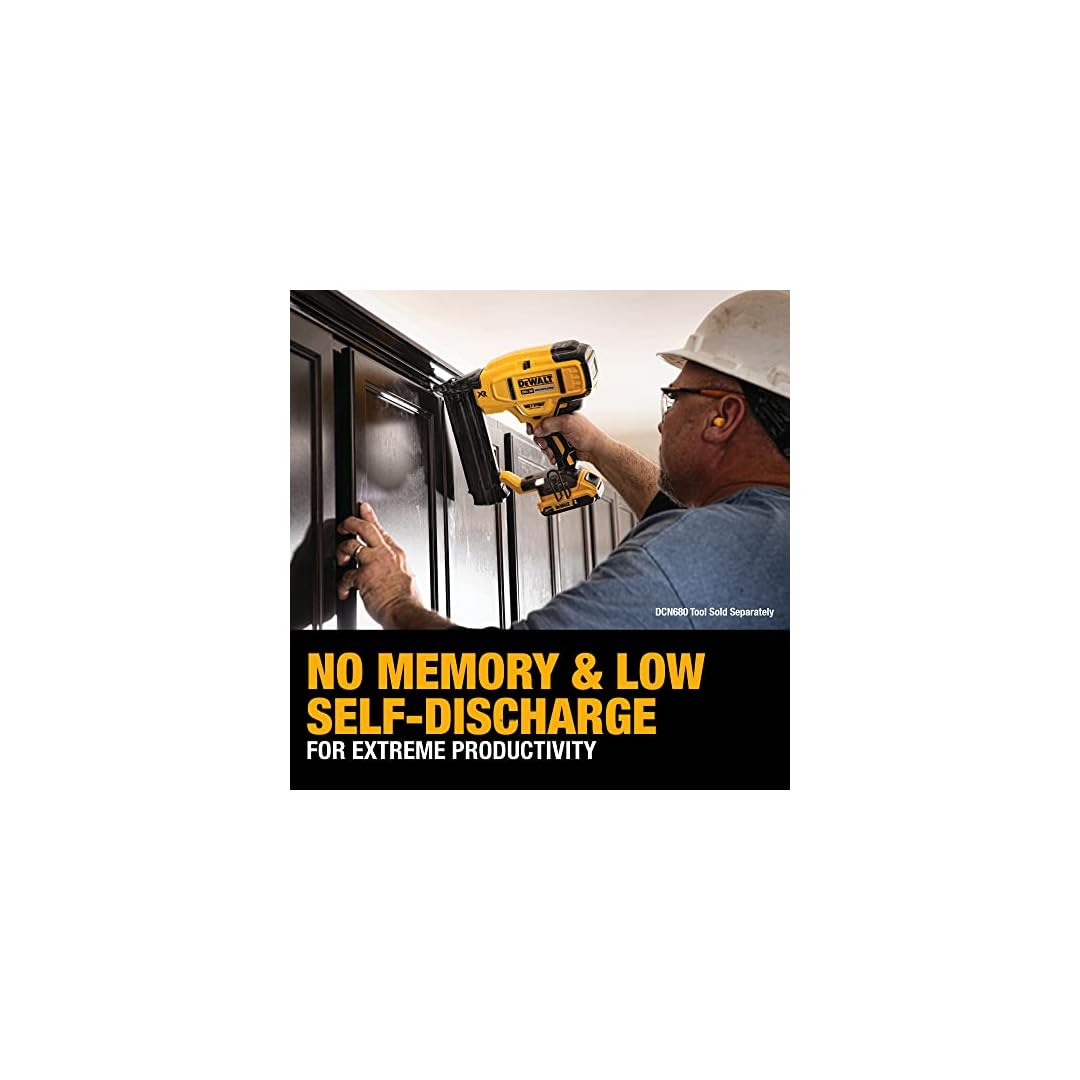 DEWALT 20V MAX Battery, Compact 2.0Ah Double Pack (DCB203-2)