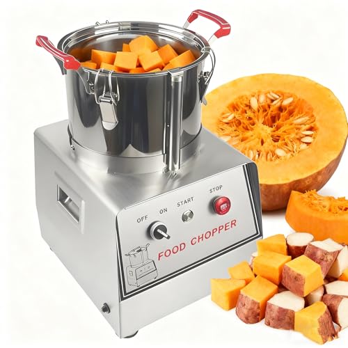 Beachtiful Trituradora de Alimentos con 1500 RPM Cortadora de Verduras Triturador de Alimentos Trituradora de Verduras Trituradora de Hortalizas 10L