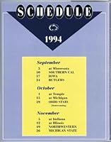 PENN STATE FOOTBALL YEARBOOK 1994 B004TATARQ Book Cover