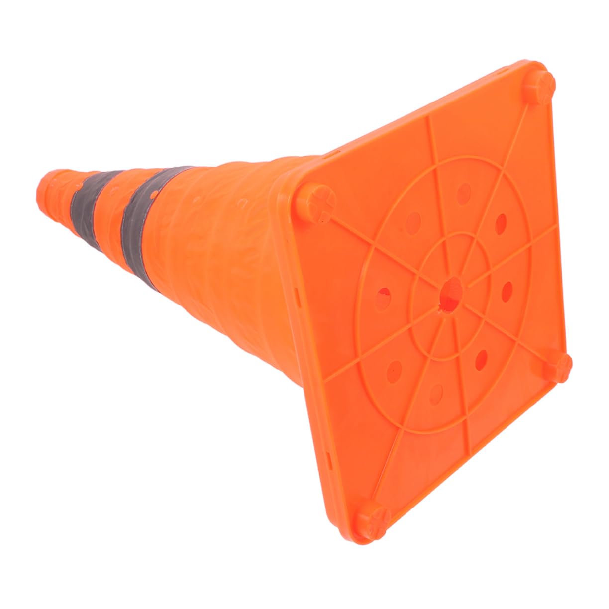 Luxshiny Practical and Easy to Store Reflective Collapsible Road Cone for Parking Emergencies and Driver Training