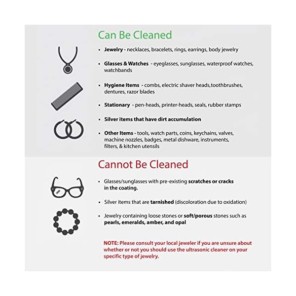 Magnasonic Professional Ultrasonic Jewelry Cleaner with Digital Timer