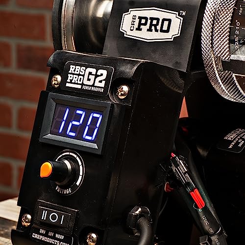 RBS PRO G2 Power Wrapper - Control digital de voltaje, mandril indexado, placa de motor ajustable, secador incorporado para construcción personalizada de cañas miniatura 3