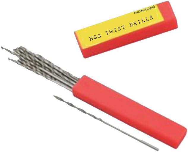 HSS Jobbers Twist Drill Size # 79, 0.37mm, 0.015' Made in The U.K. (Dormer) Package of 10