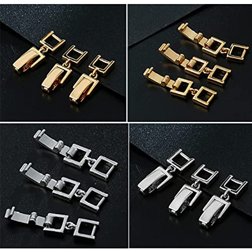Extensor para extensión corta de collares con cierre simple seguro pack de 5 6