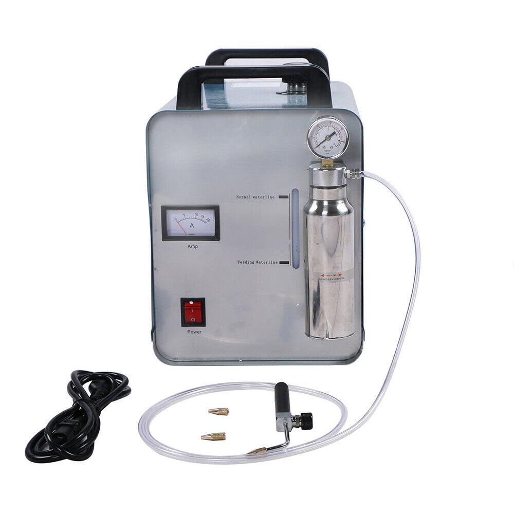 Pulidor Acrílico, 400w H180 95l Generador De Oxígeno-Hidrógeno, Generador De Llama De Gas, 30ml/H Portátil Pulidora, Pulido De Materiales Acrílicos
