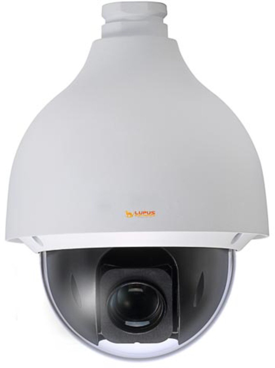 Lupus-Electronics 10610 LE261HD steuerbare 1080p HDTV Kamera mit 22x optischem Zoom, FullHD, Heizung und Lüftung, HDCVI, BNC-Ascnhluss inklusiv Netzteil