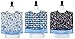 JustCare Adult Bib Protector Waterproof Backing & Optional Crumb Catcher (3 Pack)