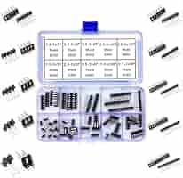 Amazon.com: Yoeruyo 2.54mm SMD Header Connector Kit, 2 Row