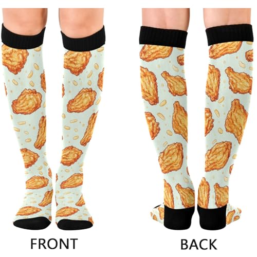 Image of Pigsaly Ceramic Mugs Coffee Cups Womens Knee High Socks Love Compression Socks Athletic Tube Sock Outdoor Sport Socks
