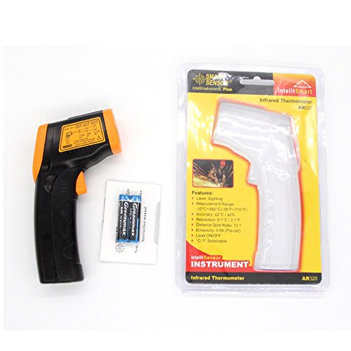 AR320 Infrarot Berührungslose Digital Temperatur Messgerät Gun Laser Thermometer