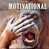 The 2025 Demotivational Wall Calendar (A funny, uninspirational, and humorous 12'x12' monthly calendar. Makes a great gag gift / white elephant present)