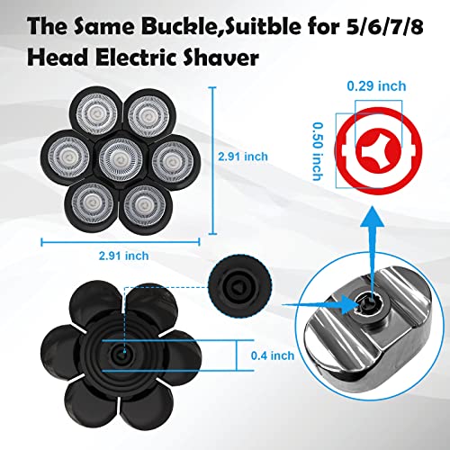 Sjpzwcrl Rasoio Elettrico Uomo Testina di