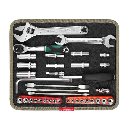 M-ROMLOO Magnetic Tool Mat for Mechanics Flexible Screw Holder (Large)