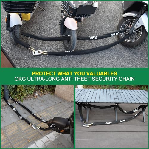 OKG Maximum Heavy Duty Security Chain - 10ft x 3/8" (9mm) - Image 6