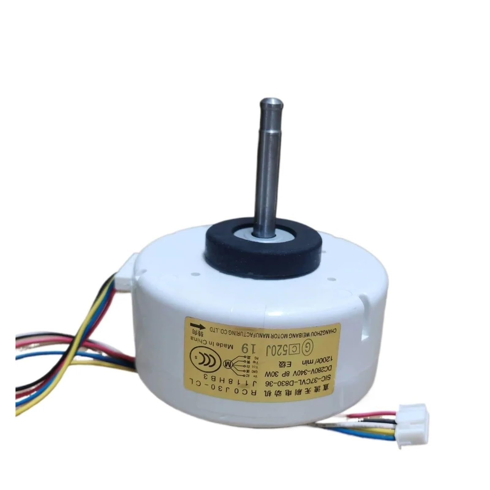 YILMVANY Fan Motor SIC-37CVL-D830-36,Compatible For Mitsubishi,Air Conditioner Indoor Unit J118HB3 RC0J30-CL 30W Conditioning Parts