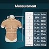 ROANYER Male Chest Silicone Muscle Suit Realistic Mens Silicone Chest Simulation Skin Silicone Fake Muscle Belly Tan Small #5