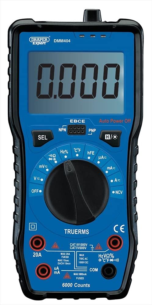 Draper 92433 Digital-Multimeter (automatische und manuelle Rangierung)