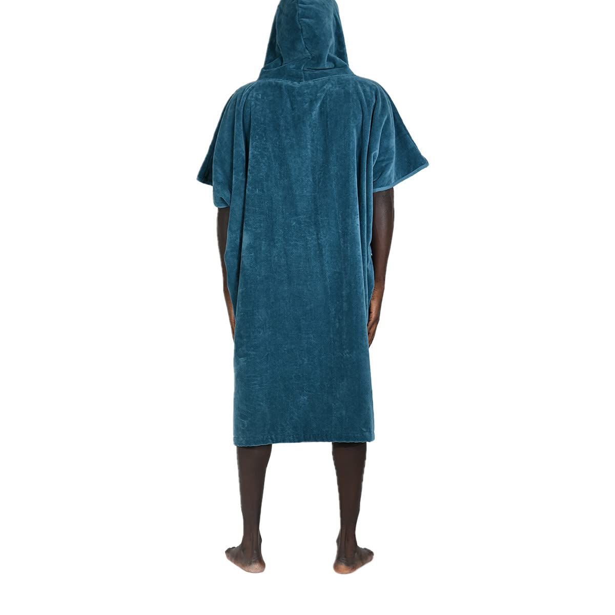 Sensei Maison - Poncho de Plage Adulte en Velours Beach - S/M - Petrol