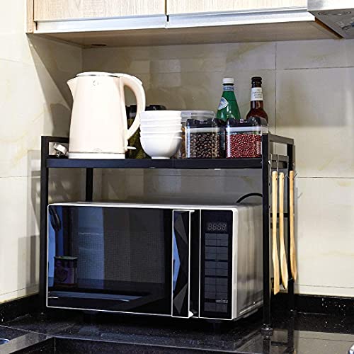 Support de rangement pour micro-ondes extensible pour comptoir propre