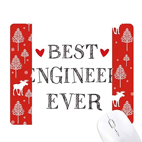 Souris Noël ingénieur édition forêt accessoire informatique thématique