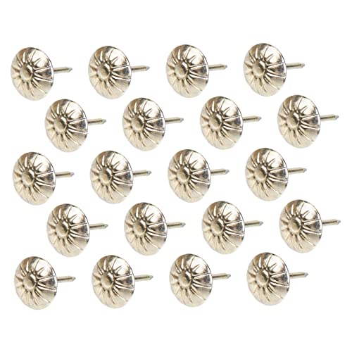 HONMEET 500pcs Upholstery Nails Decorative Big Tacks Vintage Furniture Tacks Sofa Decorative Nails High Hardness