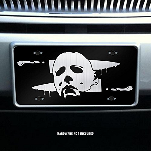 Classic Horror Film Etched Vanity Front License Plates (Michael Myers)