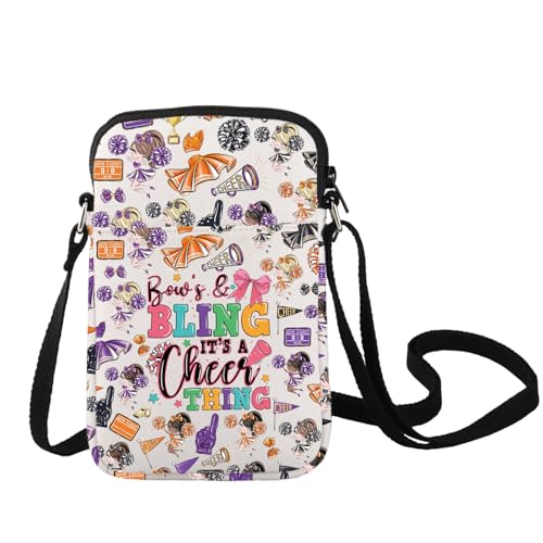 Sac à bandoulière de pom-pom girl LEVLO avec motifs de cheerleading