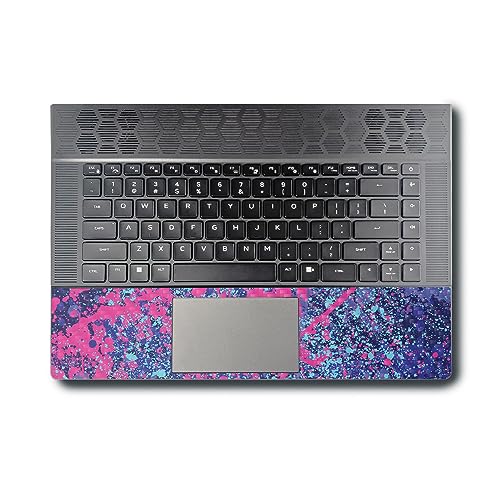 Image of MightySkins Carbon Fiber Skin Compatible with Alienware X16 R1 (2023) Full Wrap Kit - Vibrant Splatter | Protective, Durable Textured Carbon Fiber Finish | Easy to Apply | Made in The USA