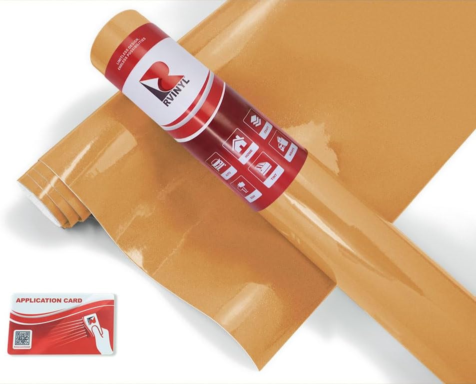 ORACAL 970RA Series Dual Cast Wrap Film in Gloss Metallic Orient Brown 874-2ft x 5ft - Thick Car Vinyl Roll with Air Release Adhesives for Vehicles