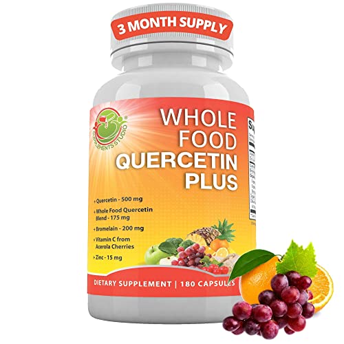 Quercetin 500mg Quercetin with Vitamin C and Zinc Quercetin with