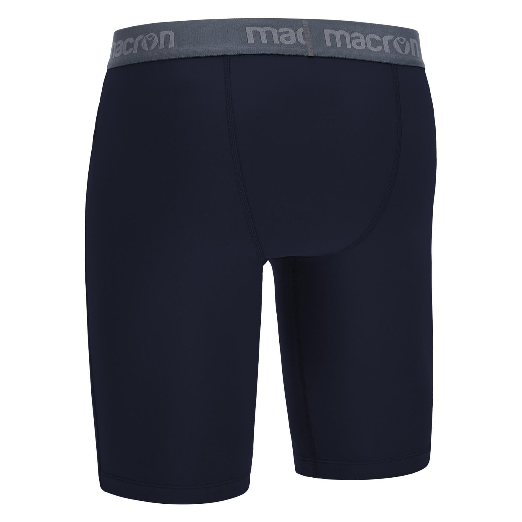 Macron Bermuda Scaldamuscoli Oak Calcio Sport Blue Navy